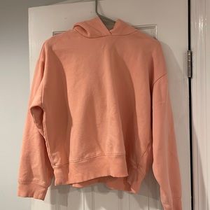 Peach hoodie from target